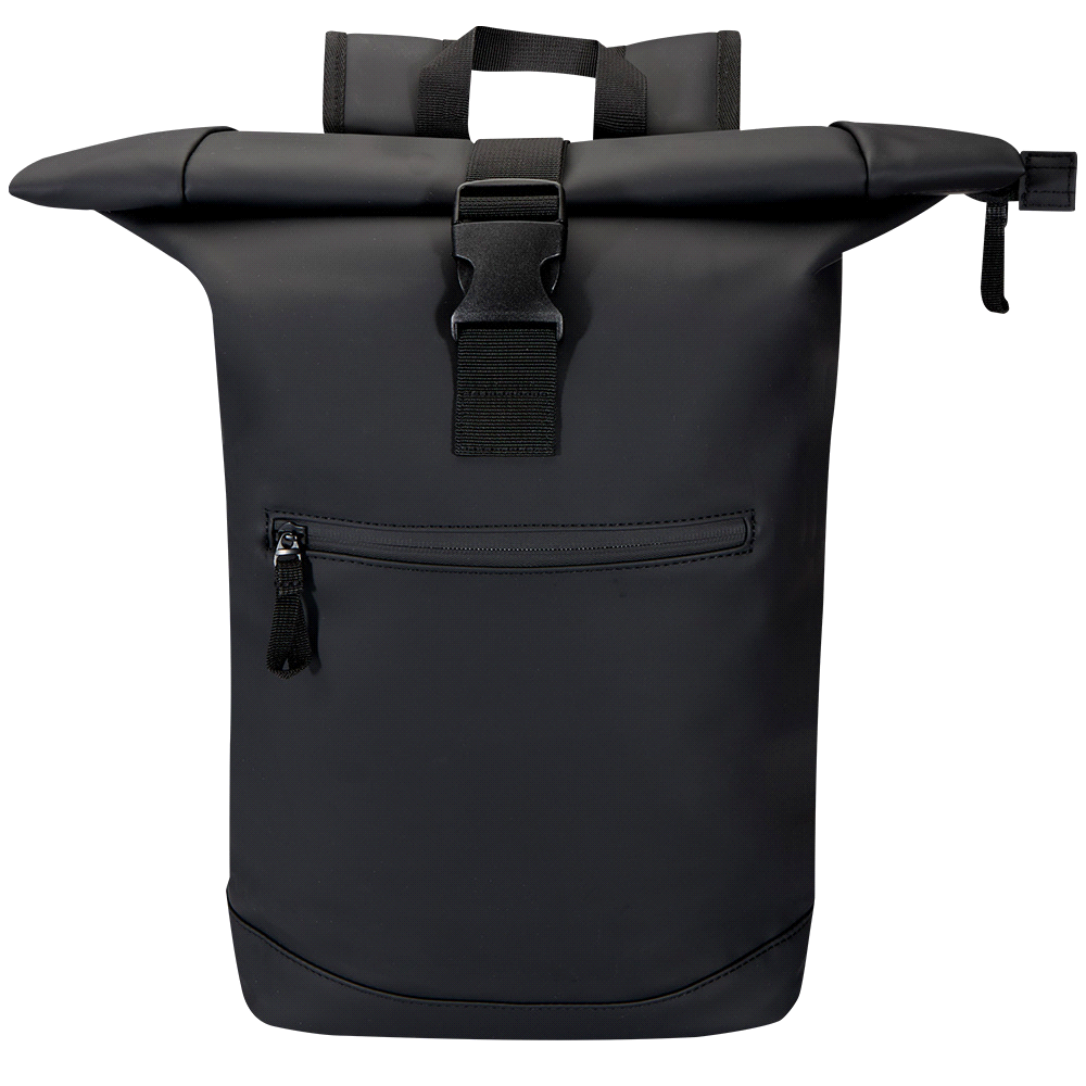 Resi Recycled Roll-Top 18L Backpack – Backpacks – The Range – available in Black, Green, Hale Blue and Navy – thumbnail 3 of 26