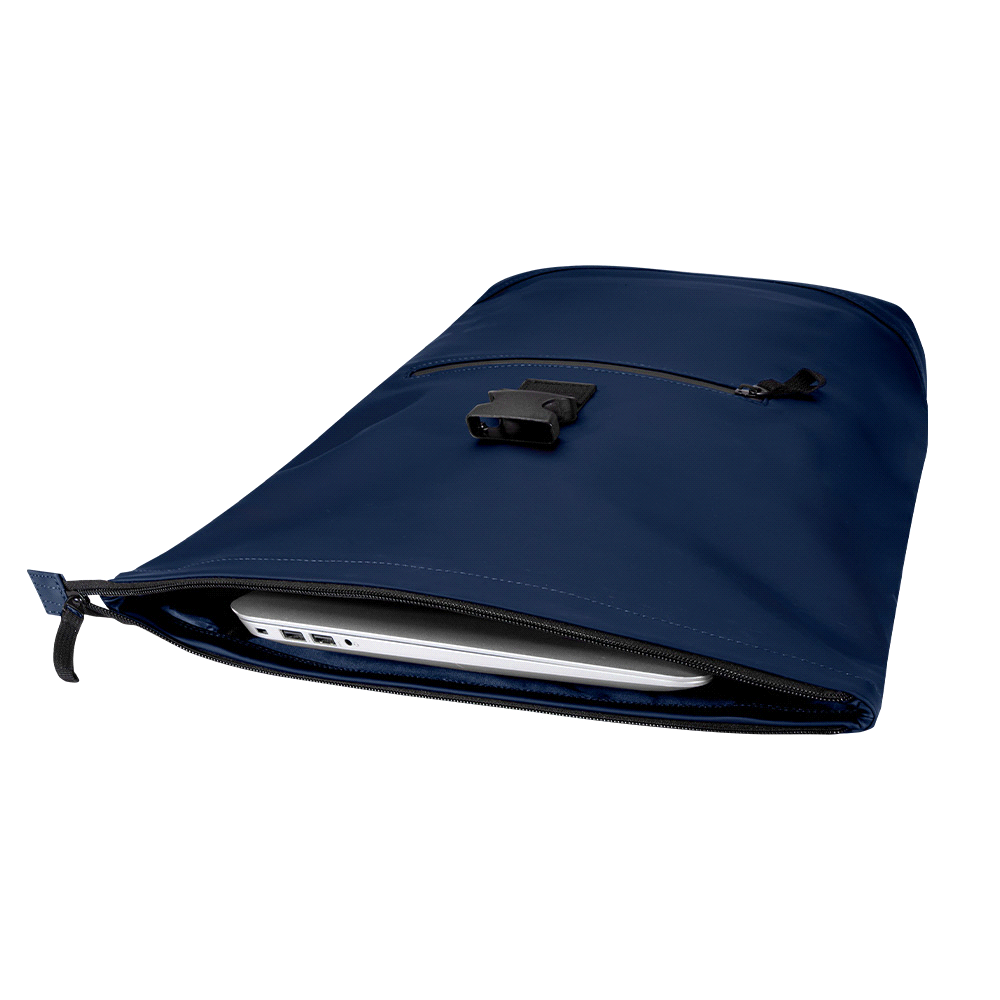 Resi Recycled Roll-Top 18L Backpack – Backpacks – The Range – available in Black, Green, Hale Blue and Navy – thumbnail 7 of 26