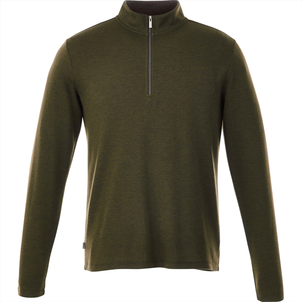 Stratton Knit Quarter Zip - Mens – Pullovers – Apparel Range – available in Black, Blue, Green, Grey – thumbnail 4 of 17