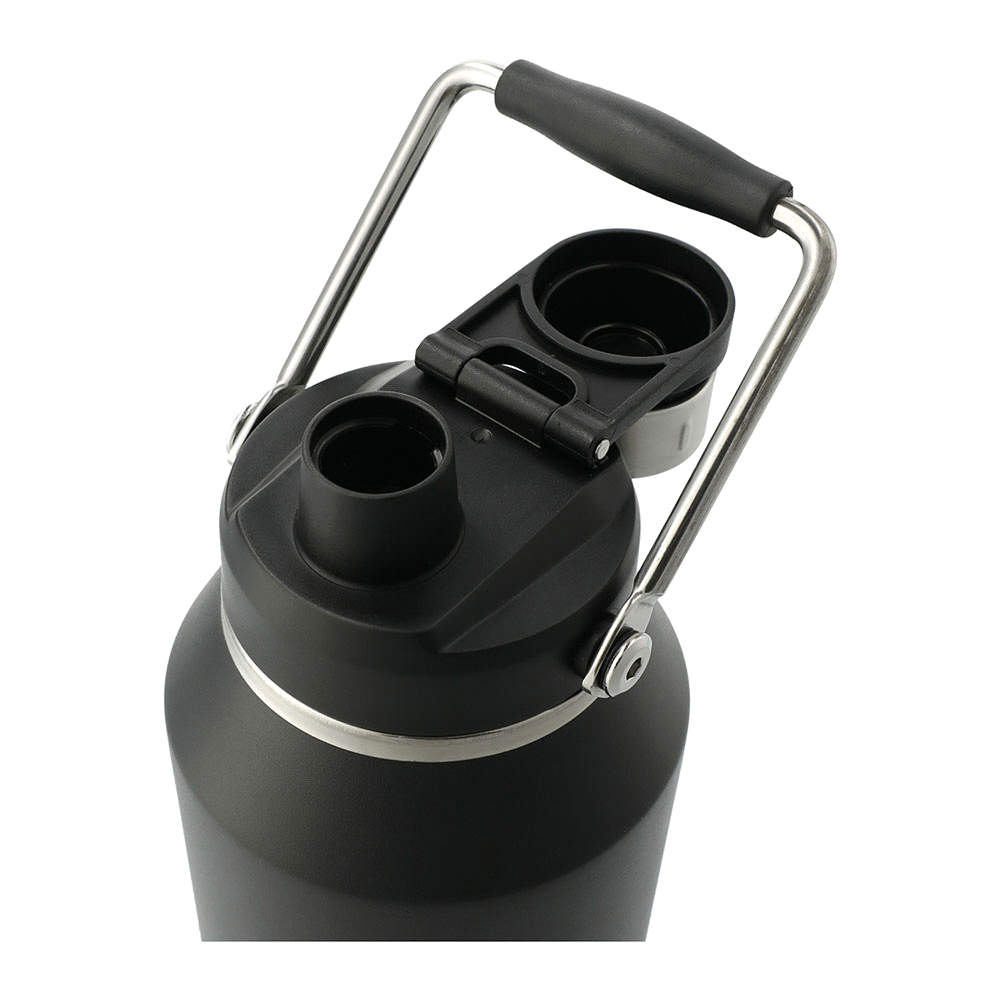 Vasco Copper Vacuum Insulated Bottle 1.1L – Drink Bottles – The Range – available in Black – thumbnail 7 of 8
