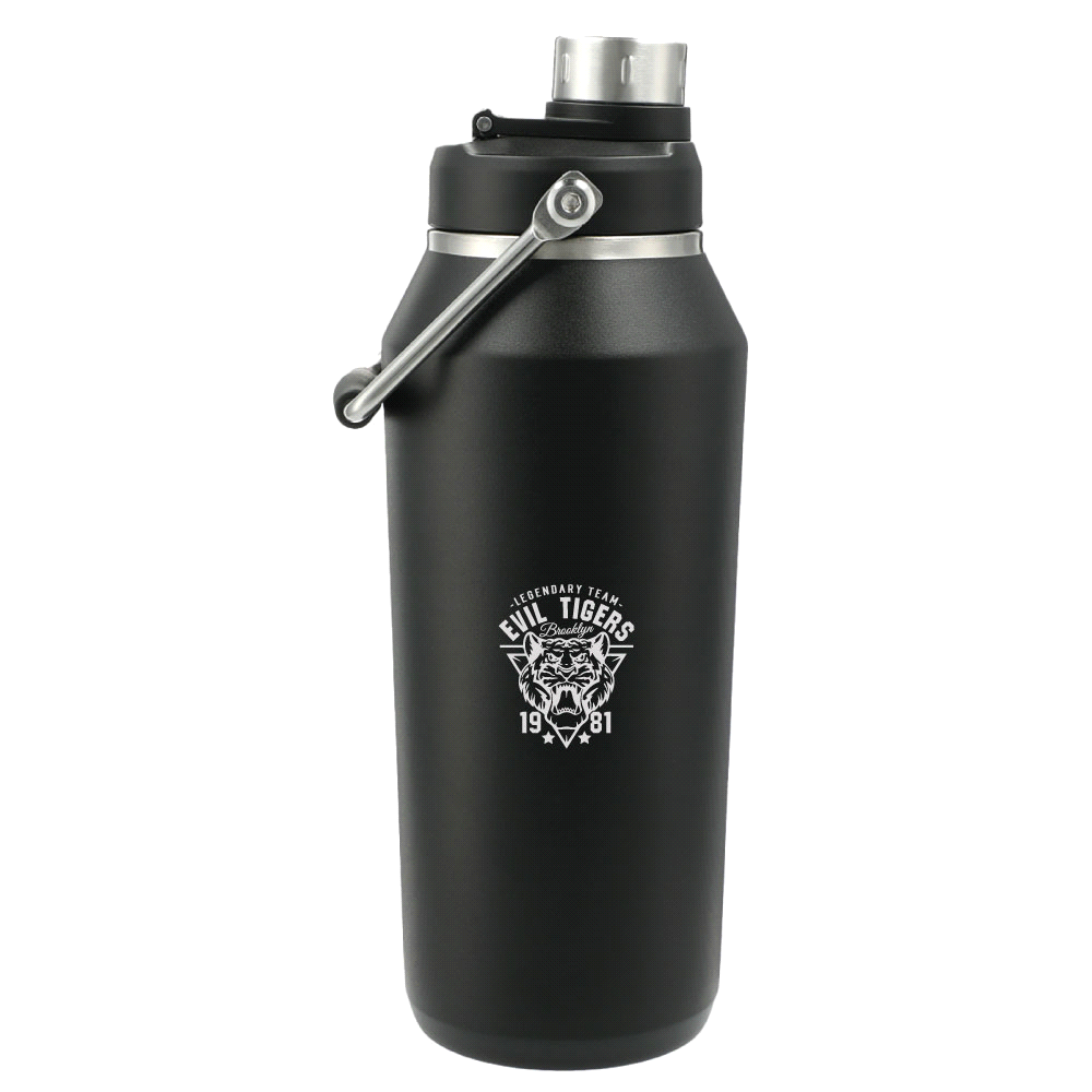 Vasco Copper Vacuum Insulated Bottle 1.1L – Drink Bottles – The Range – available in Black – thumbnail 3 of 8