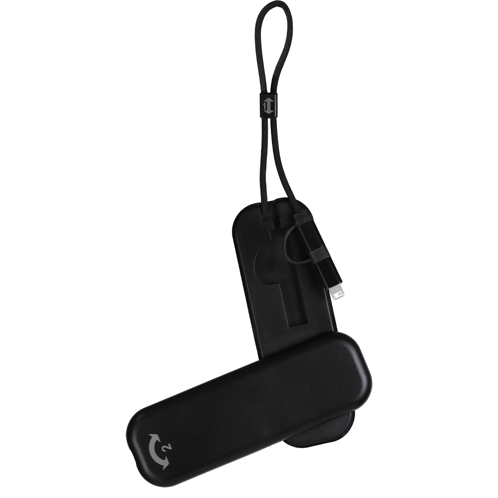 ZenGo Foldable 5in1 Charging Cable w/ Wireless Watch Charger – Travel Mugs – The Range – available in Black – thumbnail 10 of 12