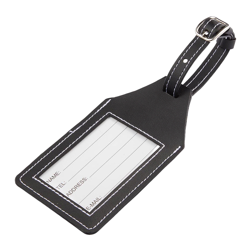 Wander & Roam Luggage Tag w/ AirTag Holder – Luggage Tags – The Range – available in Black – thumbnail 3 of 7