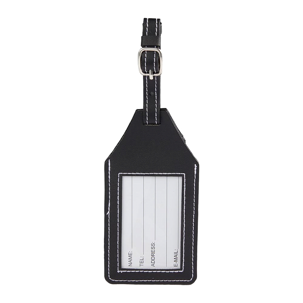 Wander & Roam Luggage Tag w/ AirTag Holder – Luggage Tags – The Range – available in Black – thumbnail 5 of 7