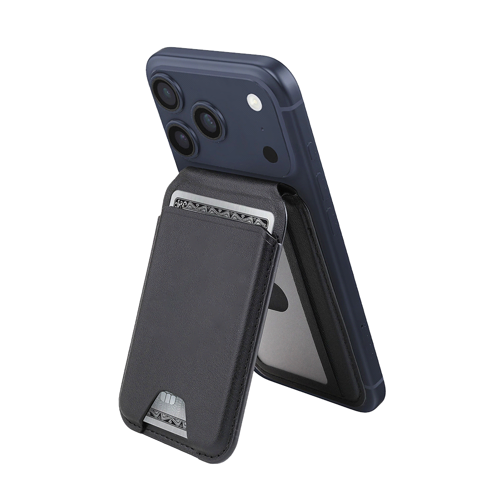 Magnetic Wallet w/ Phone Stand – Phone Accessories – The Range – available in Black – thumbnail 2 of 9