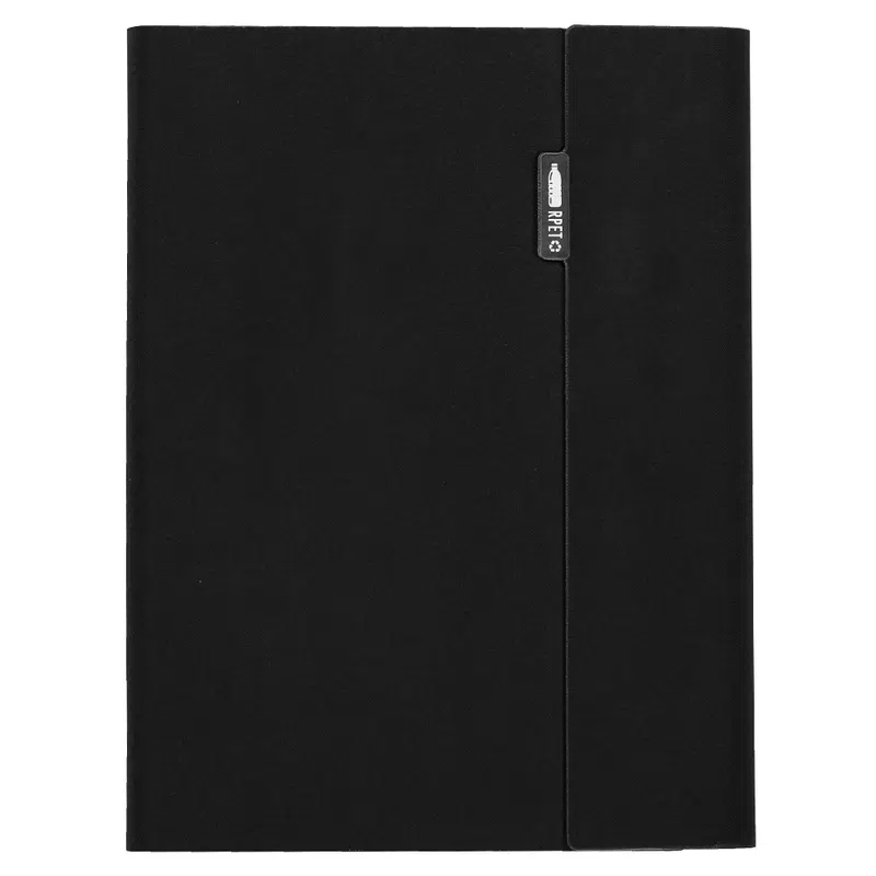 A5 RPET Folio Notebook – Diaries – available in black colour
