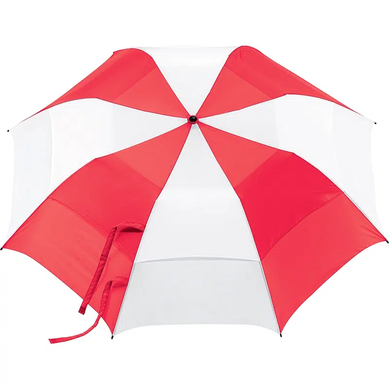 Vented Folding Umbrella – Umbrellas – available in red colour