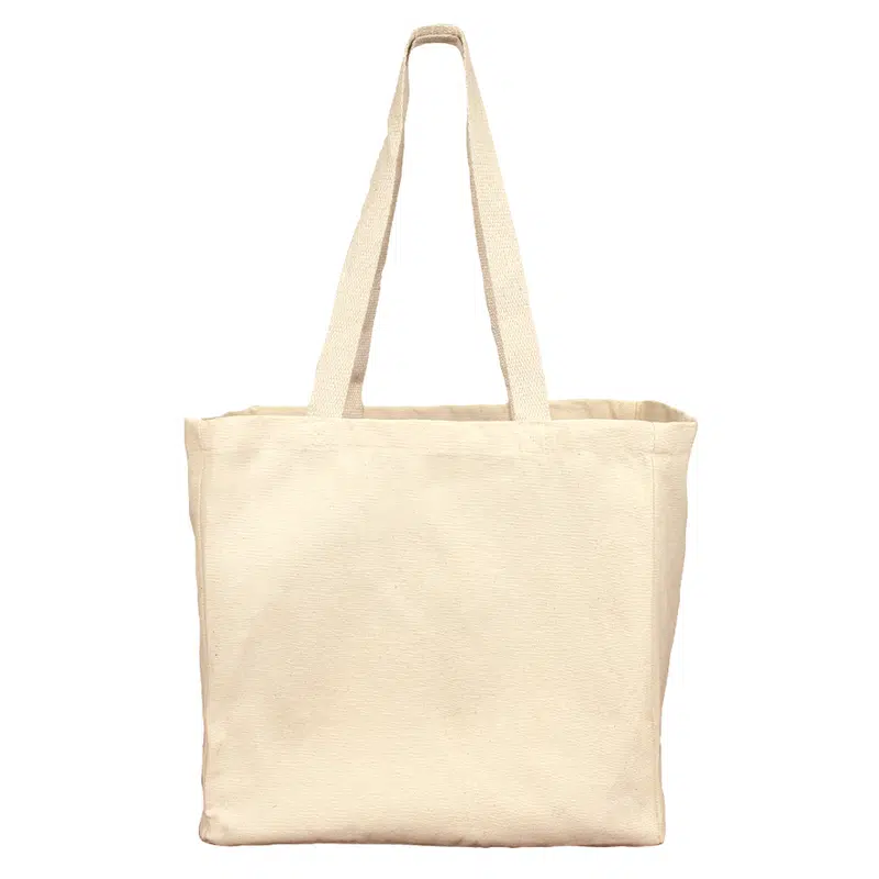 Essential Cotton Grocery Tote – Shoppers – available in beige colour