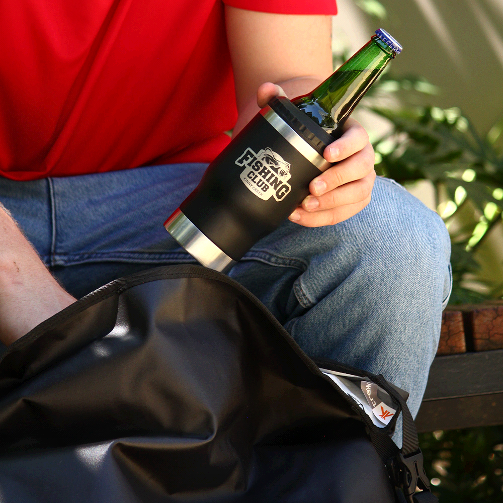 Trekk 350ml 2-In-1 Tumbler Cooler – Glassware – The Range – available in Black, Navy and White – thumbnail 23 of 30