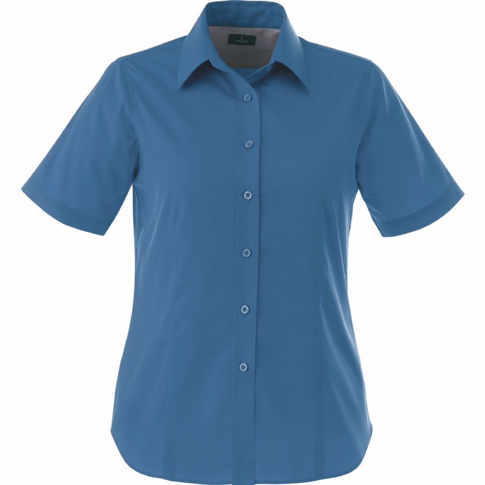 Stirling Short Sleeve Shirt - Womens – Shirts – Apparel Range – available in Black, Blue, Green, Grey and 3 more – thumbnail 6 of 27