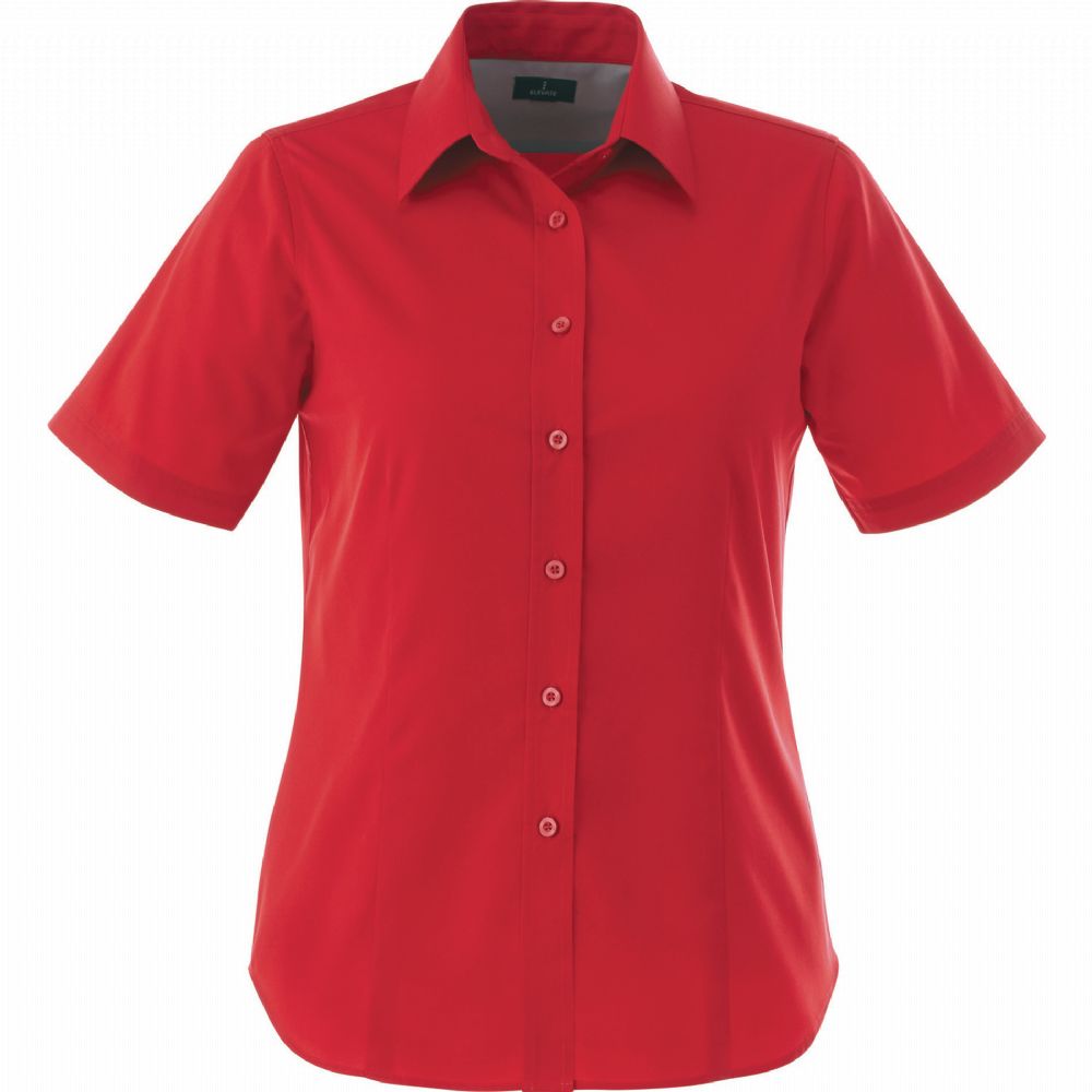 Stirling Short Sleeve Shirt - Womens – Shirts – Apparel Range – available in Black, Blue, Green, Grey and 3 more – thumbnail 7 of 27
