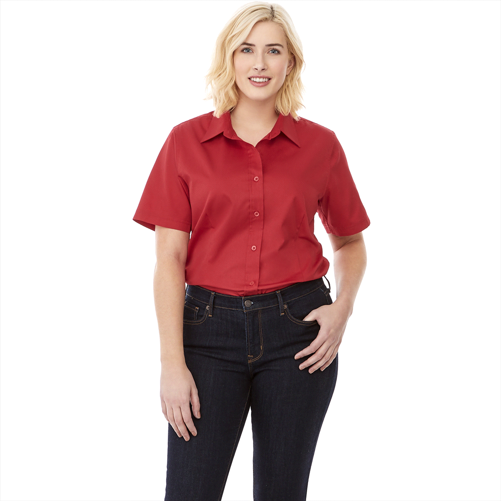 Stirling Short Sleeve Shirt - Womens – Shirts – Apparel Range – available in Black, Blue, Desert Khaki, Forest Green and 4 more – thumbnail 1 of 27