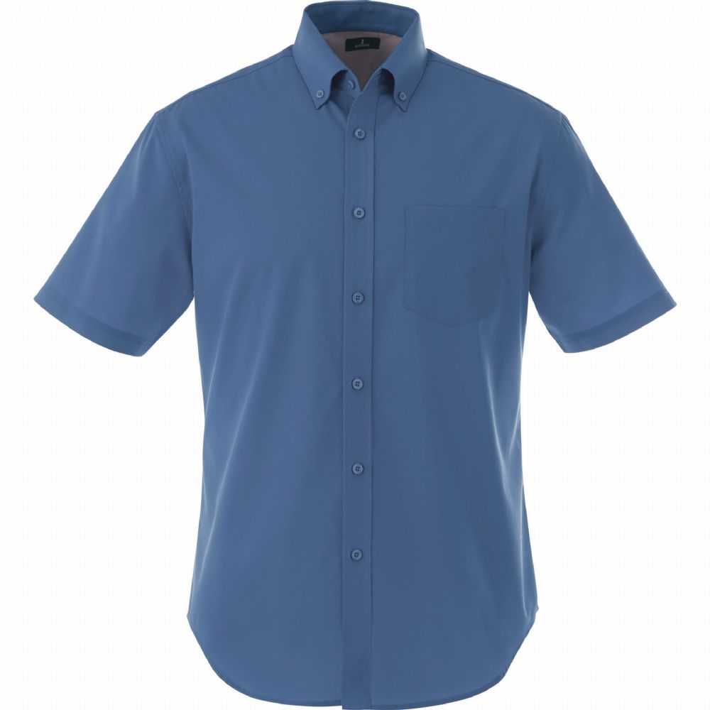 Stirling Short Sleeve Shirt Tall - Mens – Shirts – Apparel Range – available in Black, Blue, White – thumbnail 2 of 8