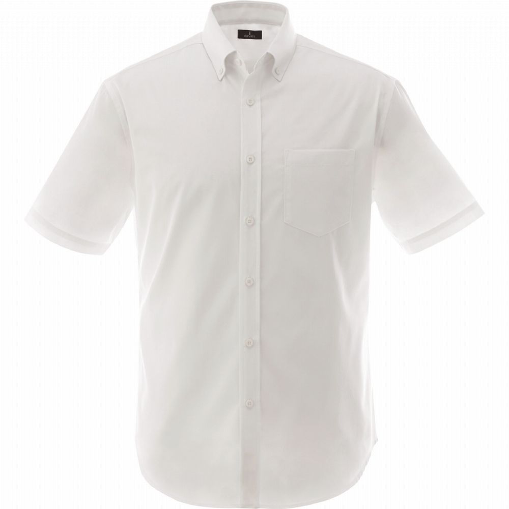 Stirling Short Sleeve Shirt Tall - Mens – Shirts – Apparel Range – available in Black, Blue, White – thumbnail 1 of 8