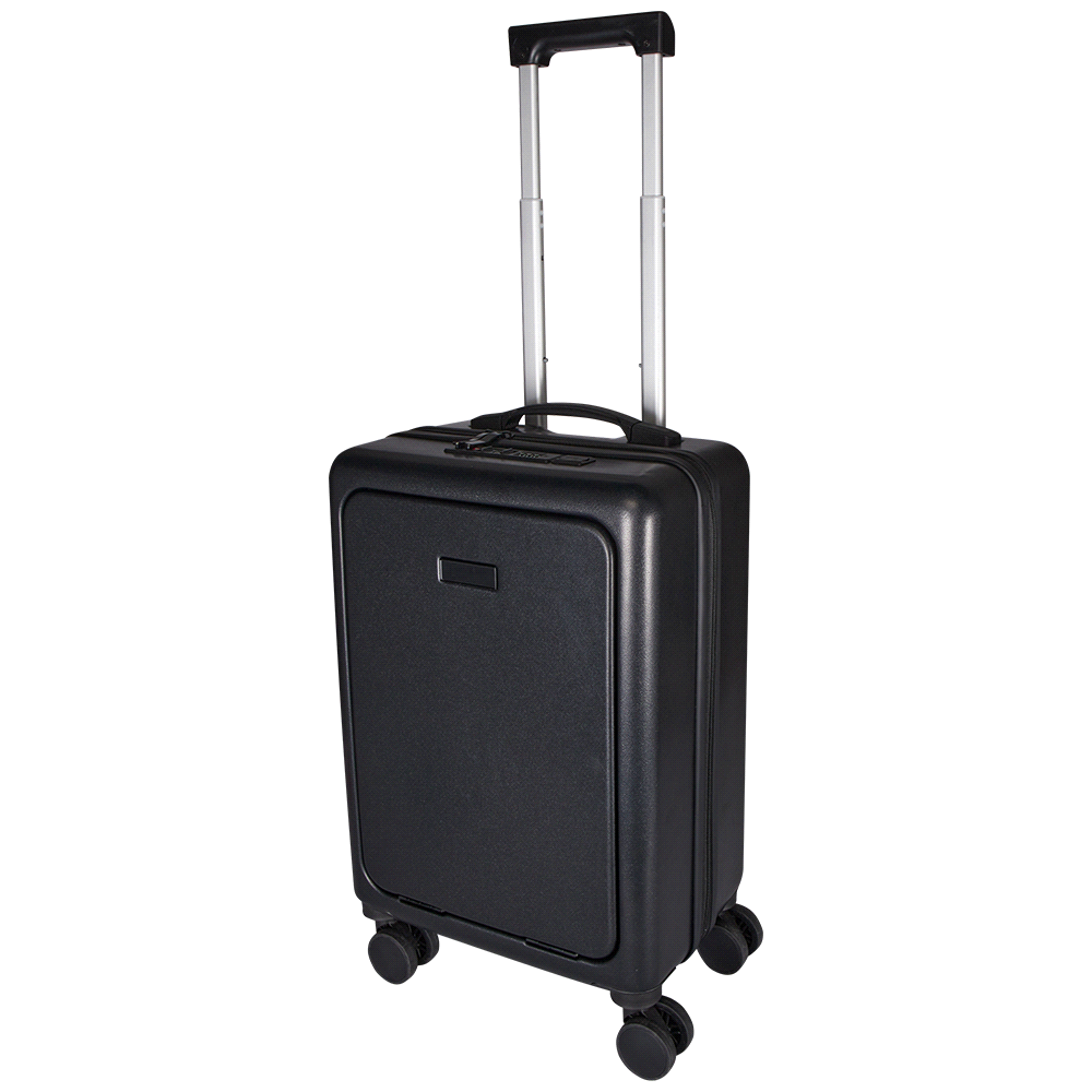 Rover Pro Recycled Cabin Trolley 40L – Travel Bags – The Range – available in Black – thumbnail 1 of 11