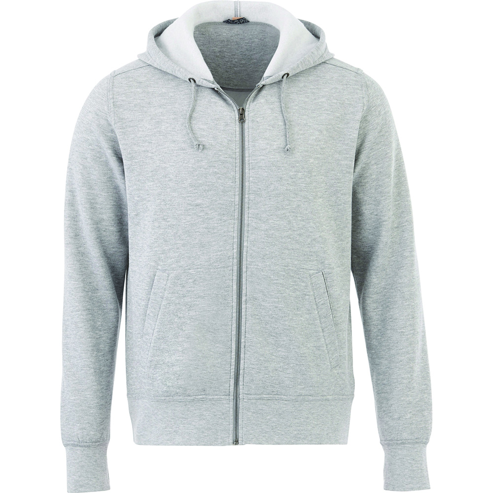 Cypress Fleece Zip Hoody - Mens – Hoodies – Apparel Range – available in Forest Green, Heather Dark Charcoal, Heather Grey Secondary, Maroon and 2 more – thumbnail 16 of 28