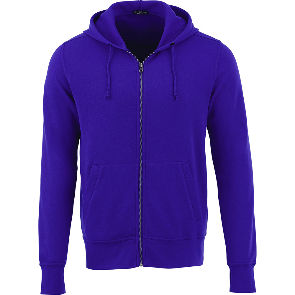 Cypress Fleece Zip Hoody - Mens – Hoodies – Apparel Range – available in Forest Green, Heather Dark Charcoal, Heather Grey Secondary, Maroon and 2 more – thumbnail 14 of 28