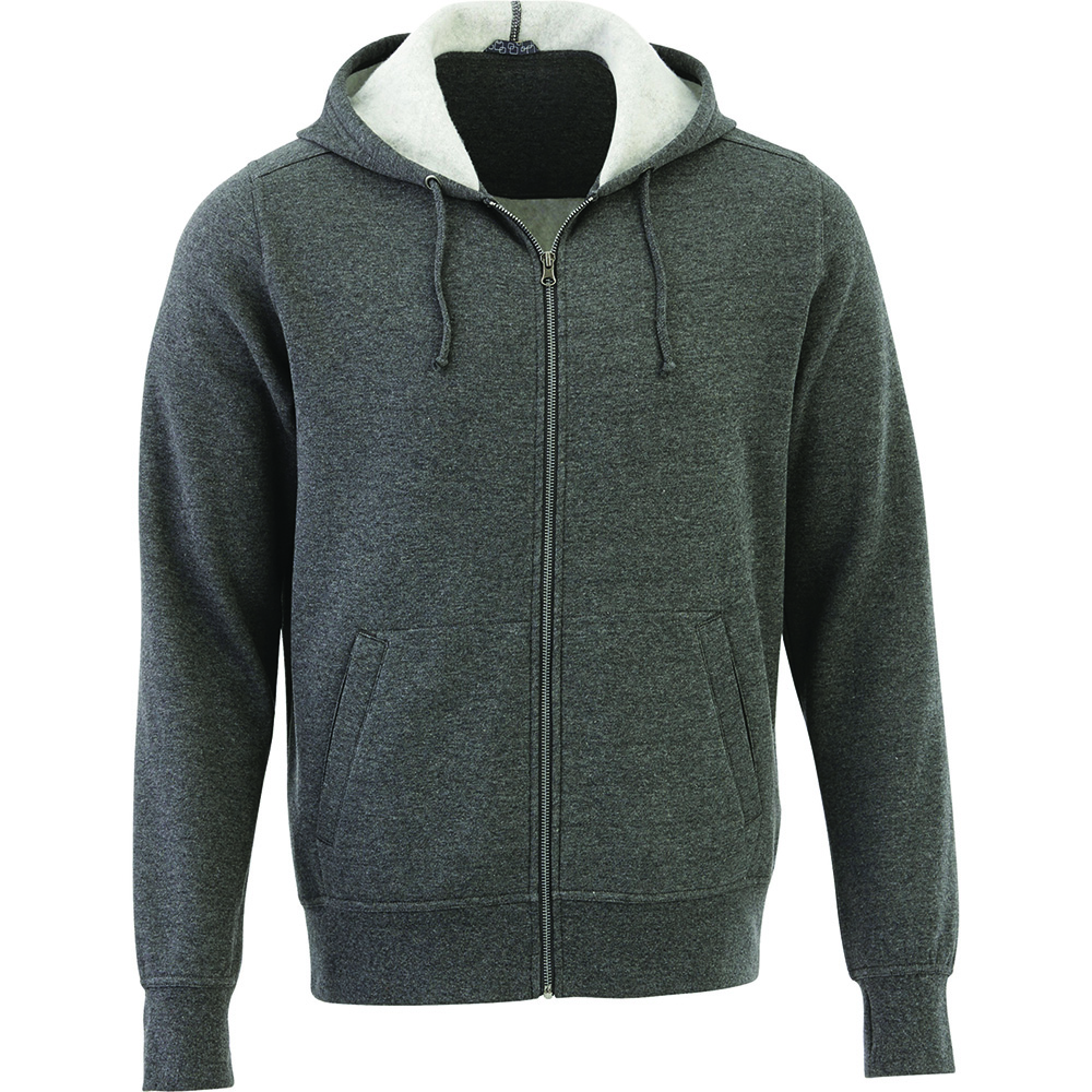 Cypress Fleece Zip Hoody - Mens – Hoodies – Apparel Range – available in Forest Green, Heather Dark Charcoal, Heather Grey Secondary, Maroon and 2 more – thumbnail 17 of 28