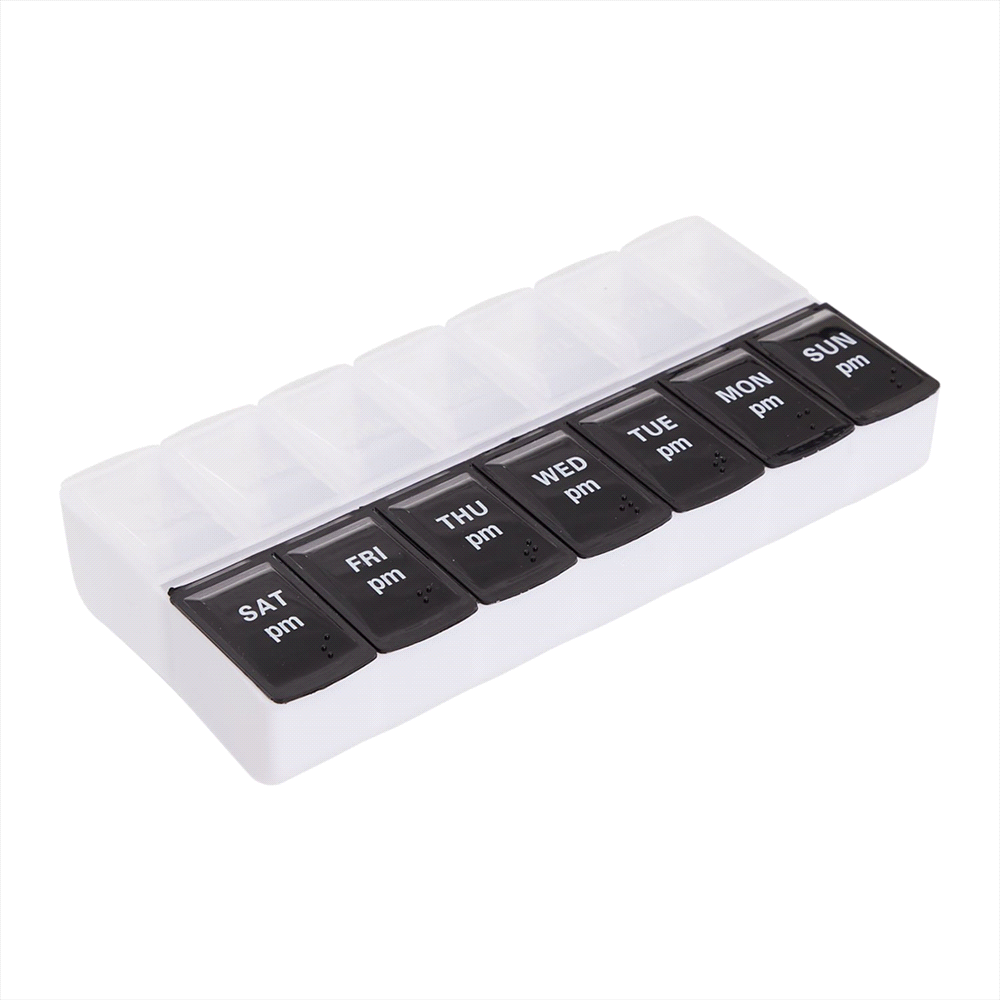Recycled AM/PM Pill Case – Travel Bags – Global Stock – thumbnail 7 of 7