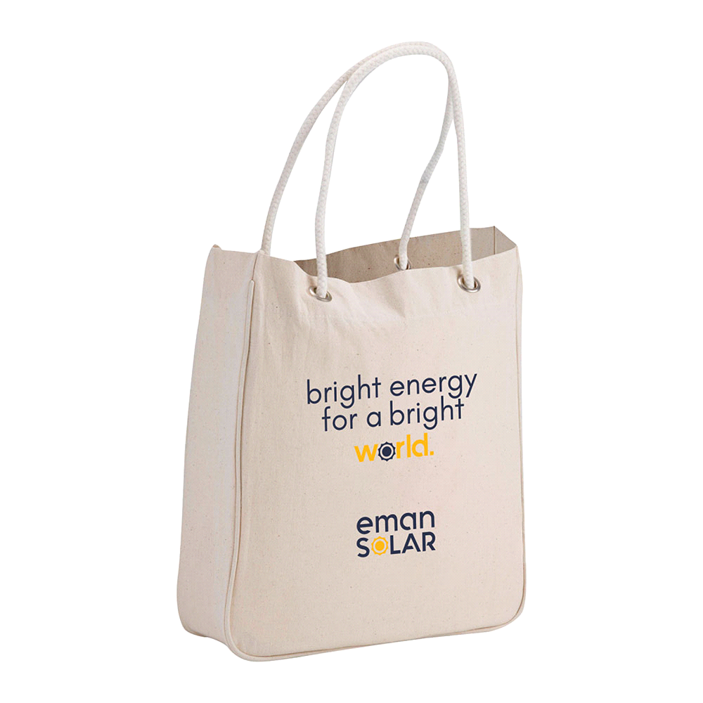 Organic Cotton Canvas Carry-All Tote 13L – Shoppers – The Range – available in Natural – thumbnail 4 of 4