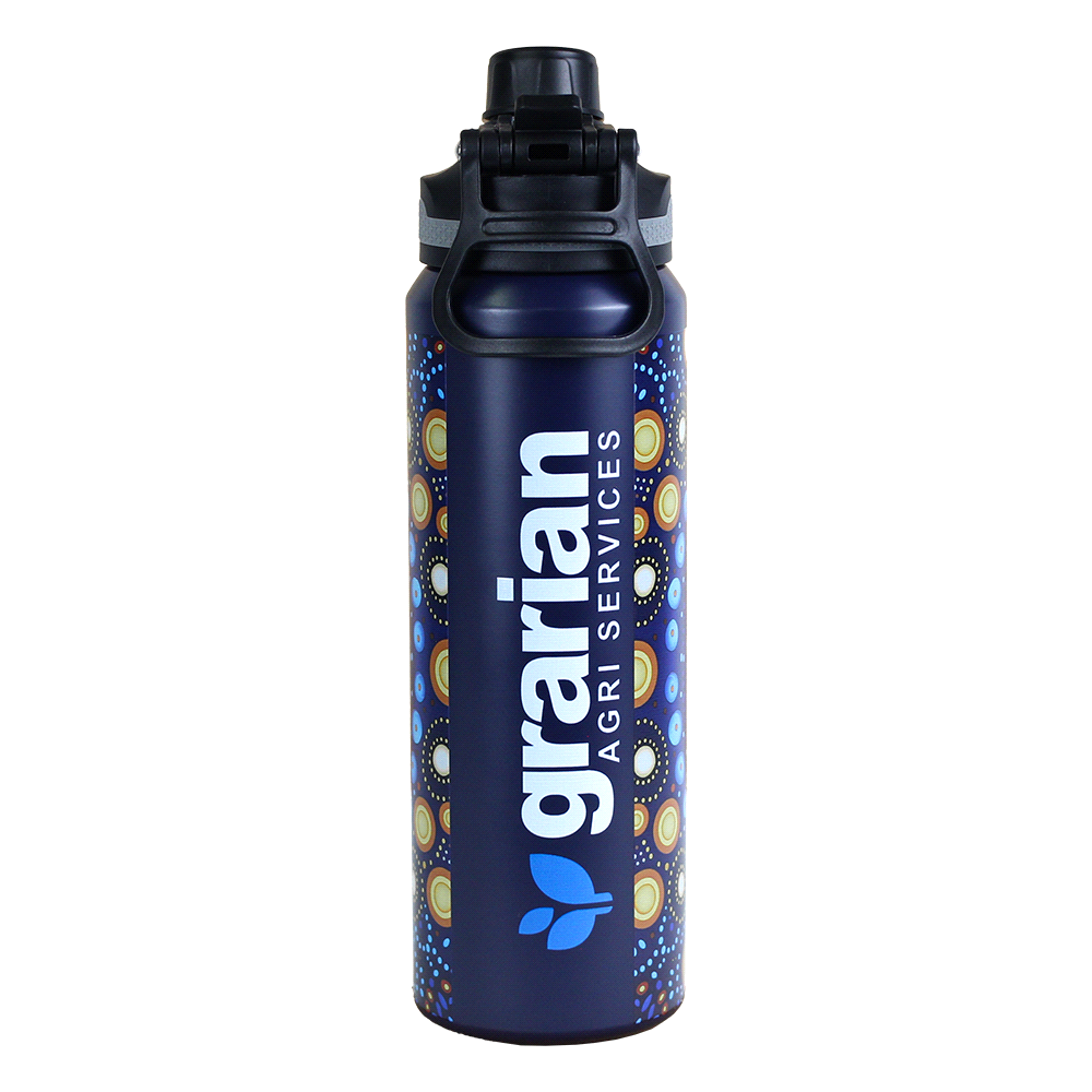 Trekk Terra Chug or Sip Bottle - 800ml – Drink Bottles – The Range – available in Black and Navy – thumbnail 12 of 20