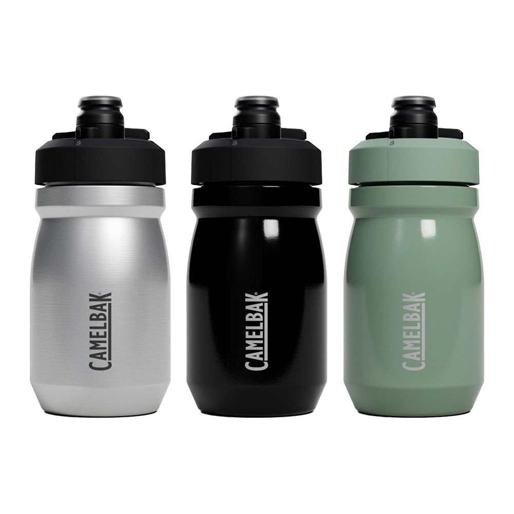 CamelBak - Podium Insulated Steel 0.35L – Drink Bottles – The Range – available in Black, Moss and Stainless – thumbnail 1 of 13