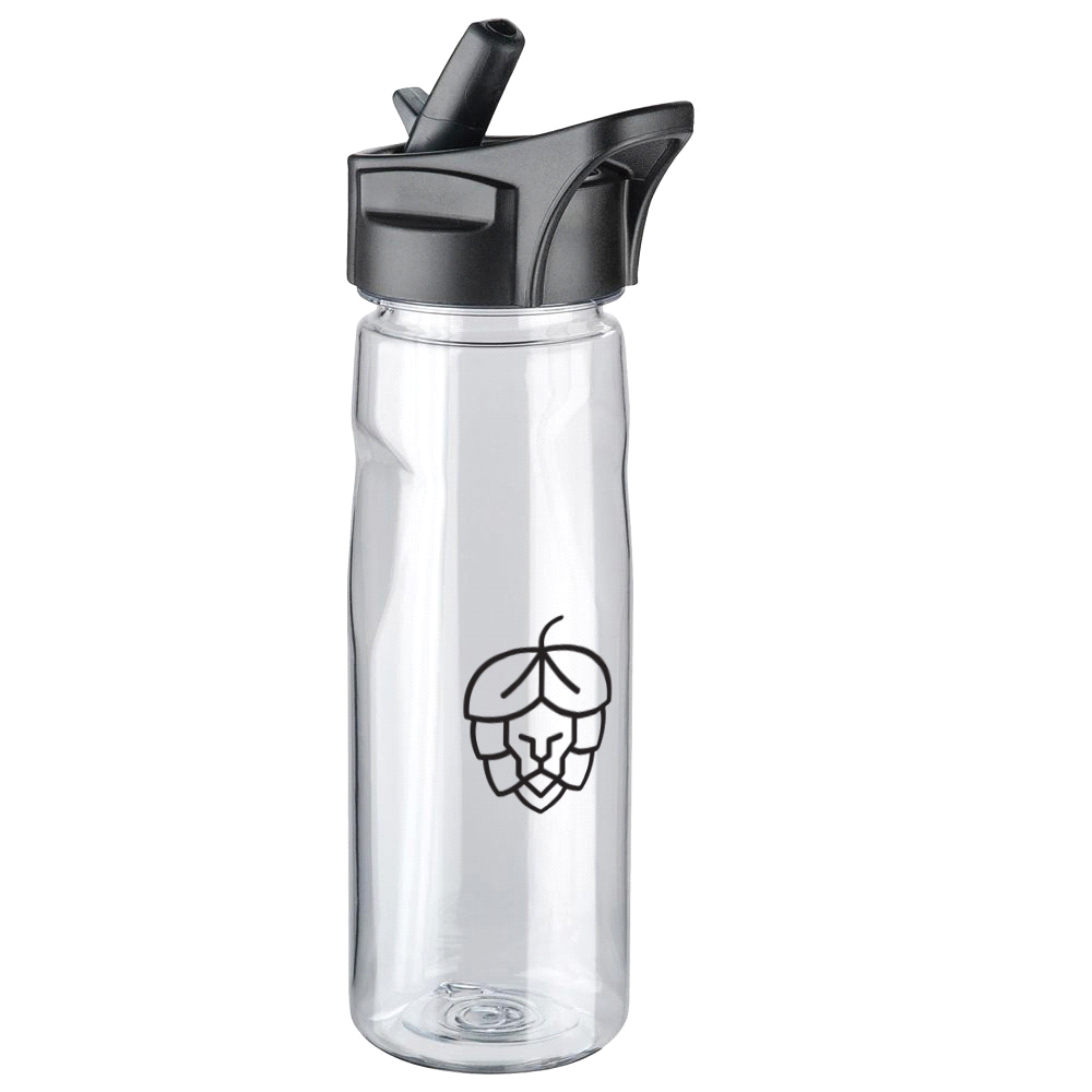 Sports Bottle 600ml – Drink Bottles – The Range – available in Clear – thumbnail 3 of 4