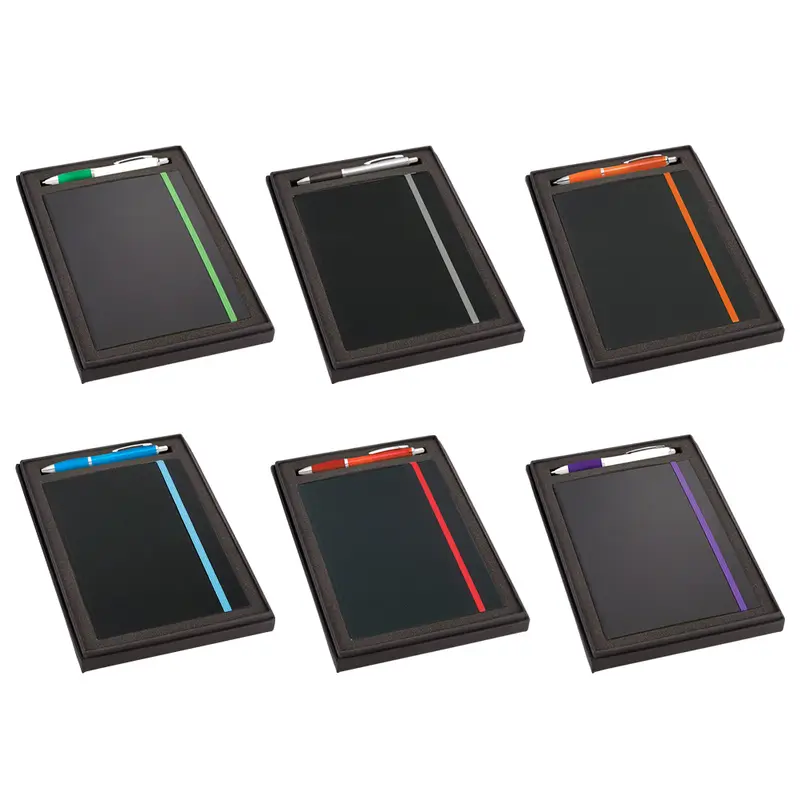 Gift Set w/ JB1001 Journal & Nash Pen – Gift Sets – available in black, blue, green, grey colours and 3 more