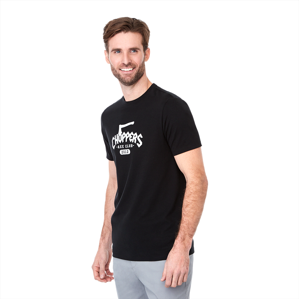 Somoto Eco Short Sleeve Tee - Mens – T Shirts – Apparel Range – available in Black, Heather Grey, New Royal, Vintage Red and White – thumbnail 9 of 31