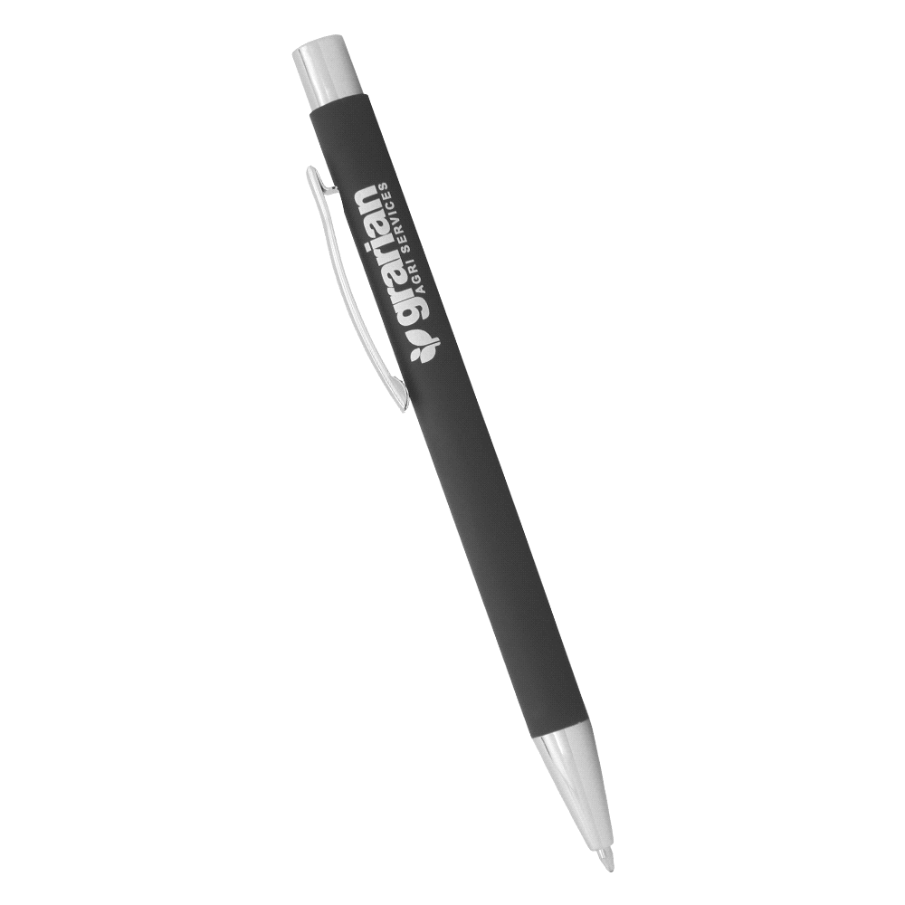 Gorica Click Action Ballpoint Pen – Desk Accessories – The Range – available in Black, Navy, Orange, Red and White – thumbnail 2 of 15