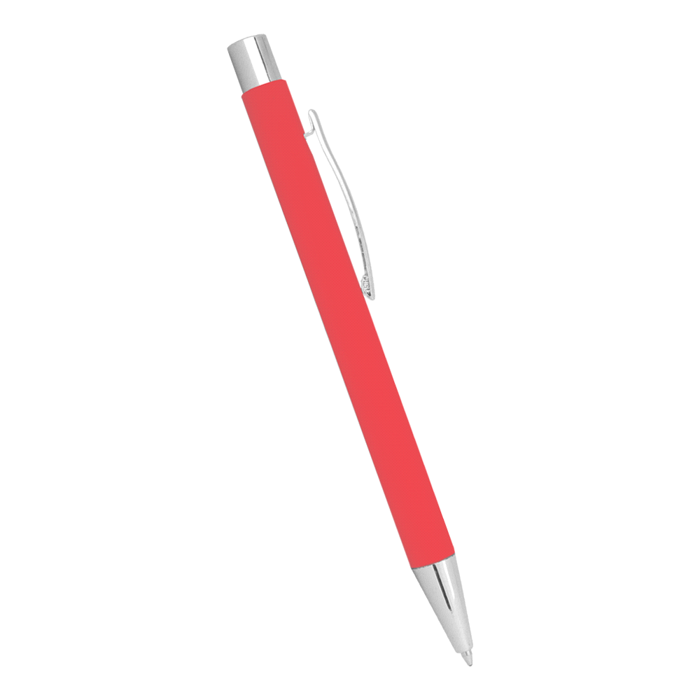 Gorica Click Action Ballpoint Pen – Desk Accessories – The Range – available in Black, Navy, Orange, Red and White – thumbnail 6 of 17