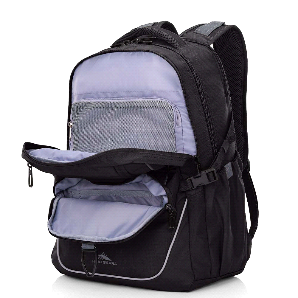 High Sierra Access 4.0 Backpack 43L – Backpacks – The Range – available in Black, Khaki, Navy and Navy with Grey – thumbnail 26 of 32