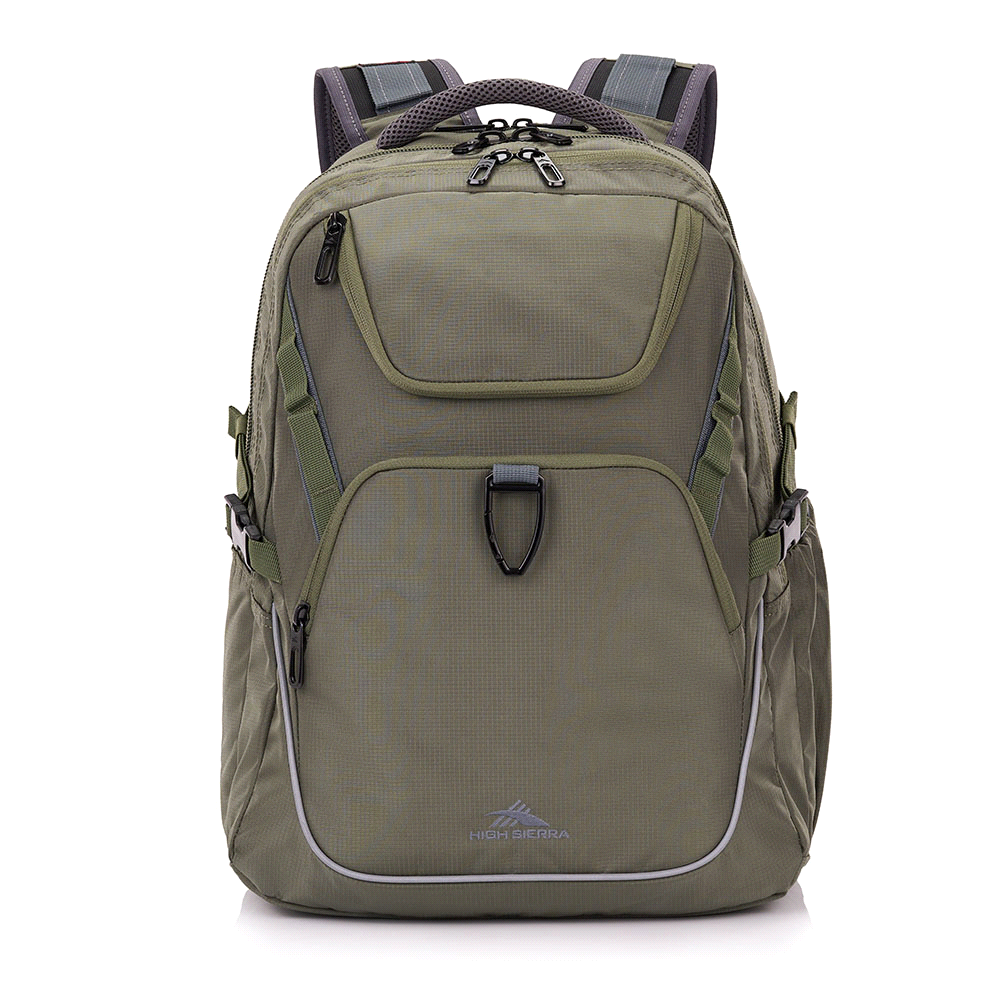 High Sierra Access 4.0 Backpack 43L – Backpacks – The Range – available in Black, Khaki, Navy and Navy with Grey – thumbnail 11 of 32