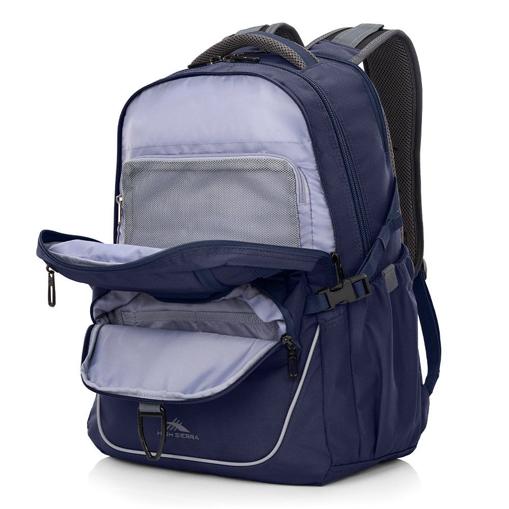 High Sierra Access 4.0 Backpack 43L – Backpacks – The Range – available in Black, Khaki, Navy and Navy with Grey – thumbnail 28 of 32