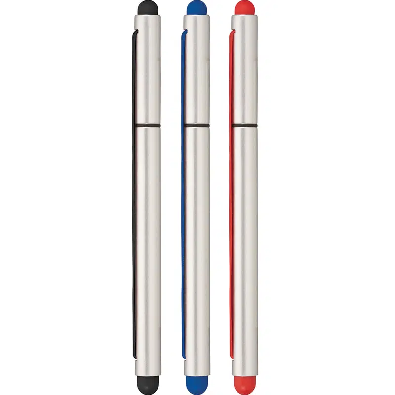 Strech Pen – Metal Pens – available in black, blue colours