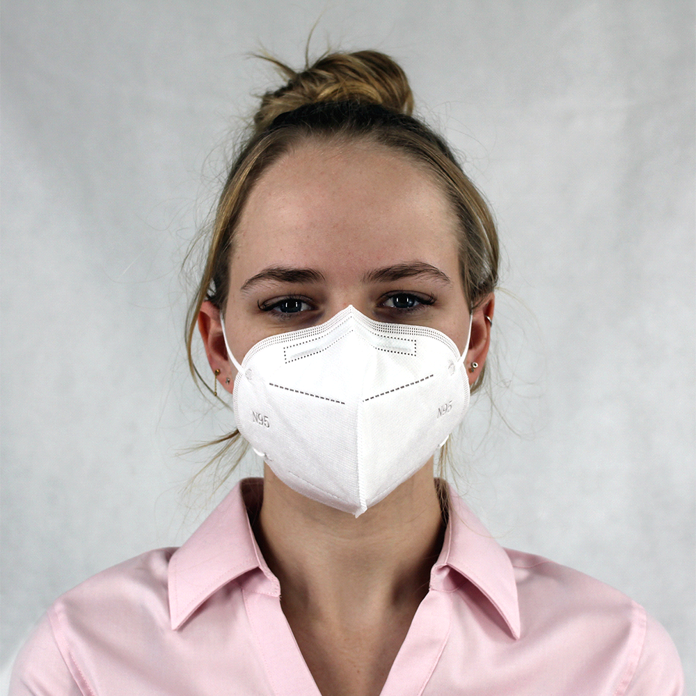 N95 Respirator Face Mask – Travel Bags – The Range – available in White – thumbnail 1 of 6