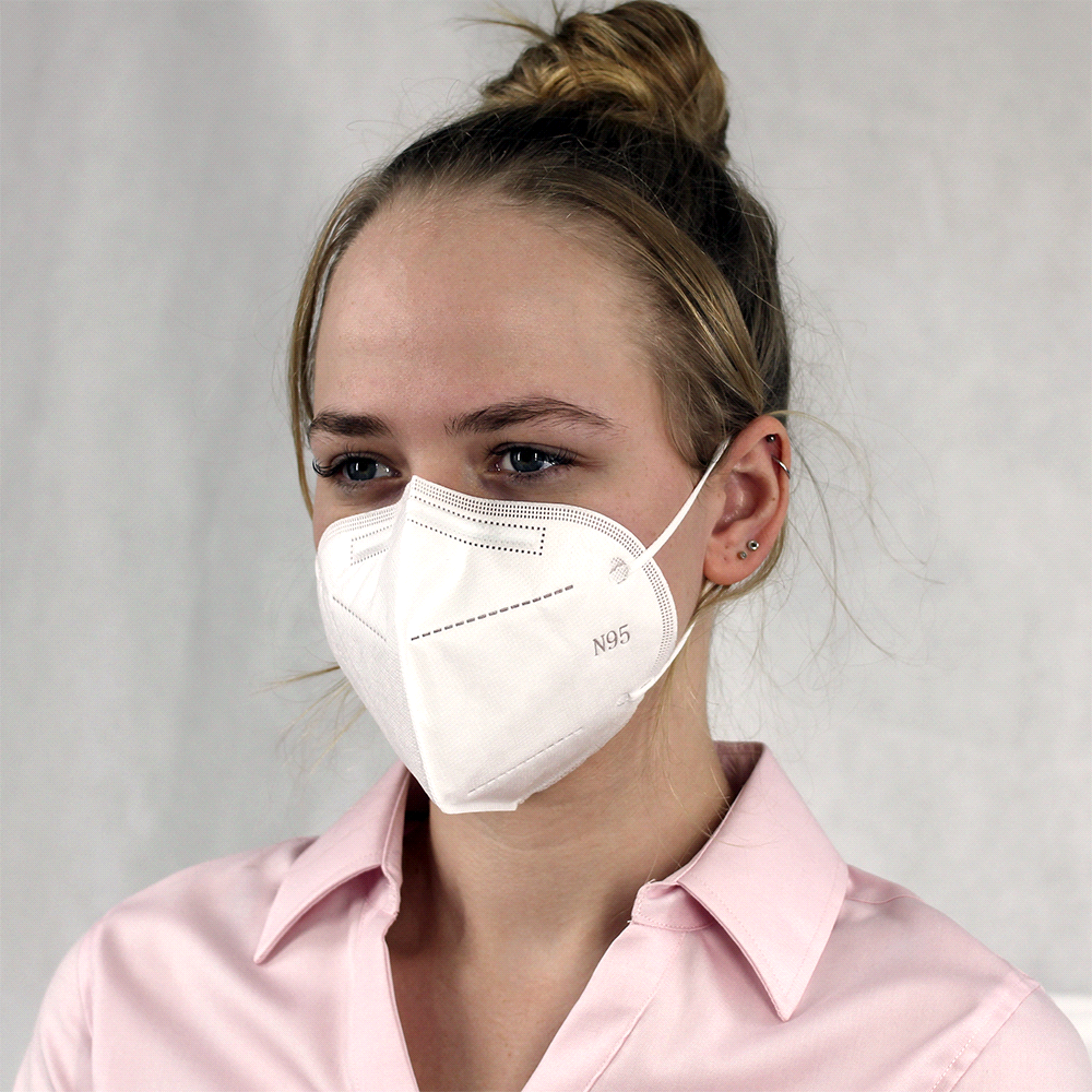 N95 Respirator Face Mask – Travel Bags – The Range – available in White – thumbnail 5 of 6