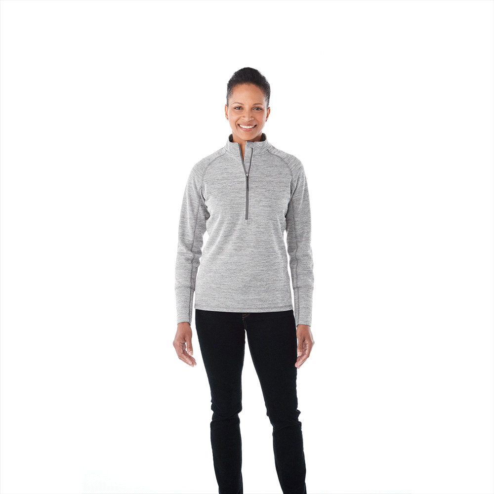 Crane Knit Half Zip - Womens – Hoodies – Apparel Range – available in Black, Blue, Grey, Red – thumbnail 3 of 13