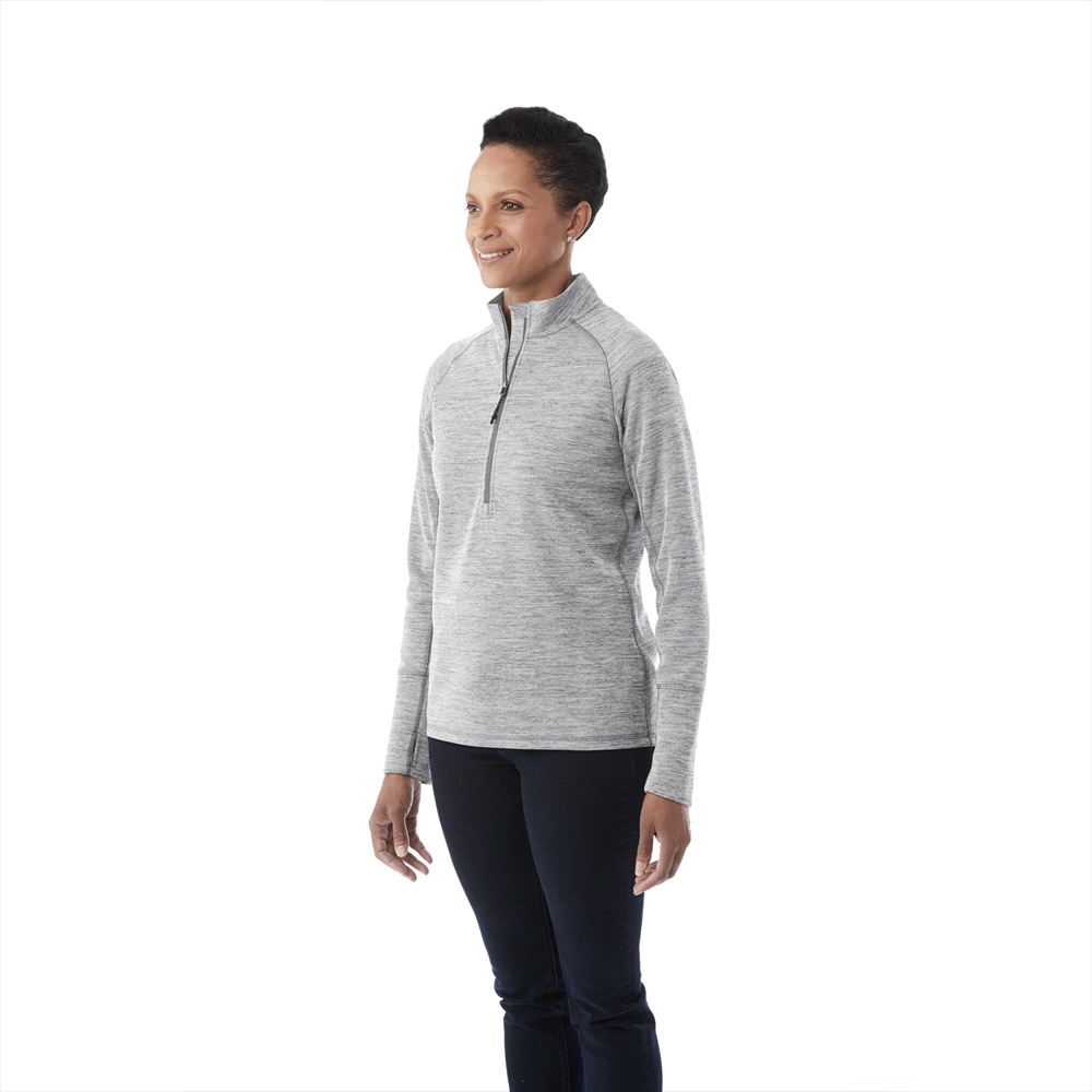 Crane Knit Half Zip - Womens – Hoodies – Apparel Range – available in Black, Blue, Grey, Red – thumbnail 2 of 13