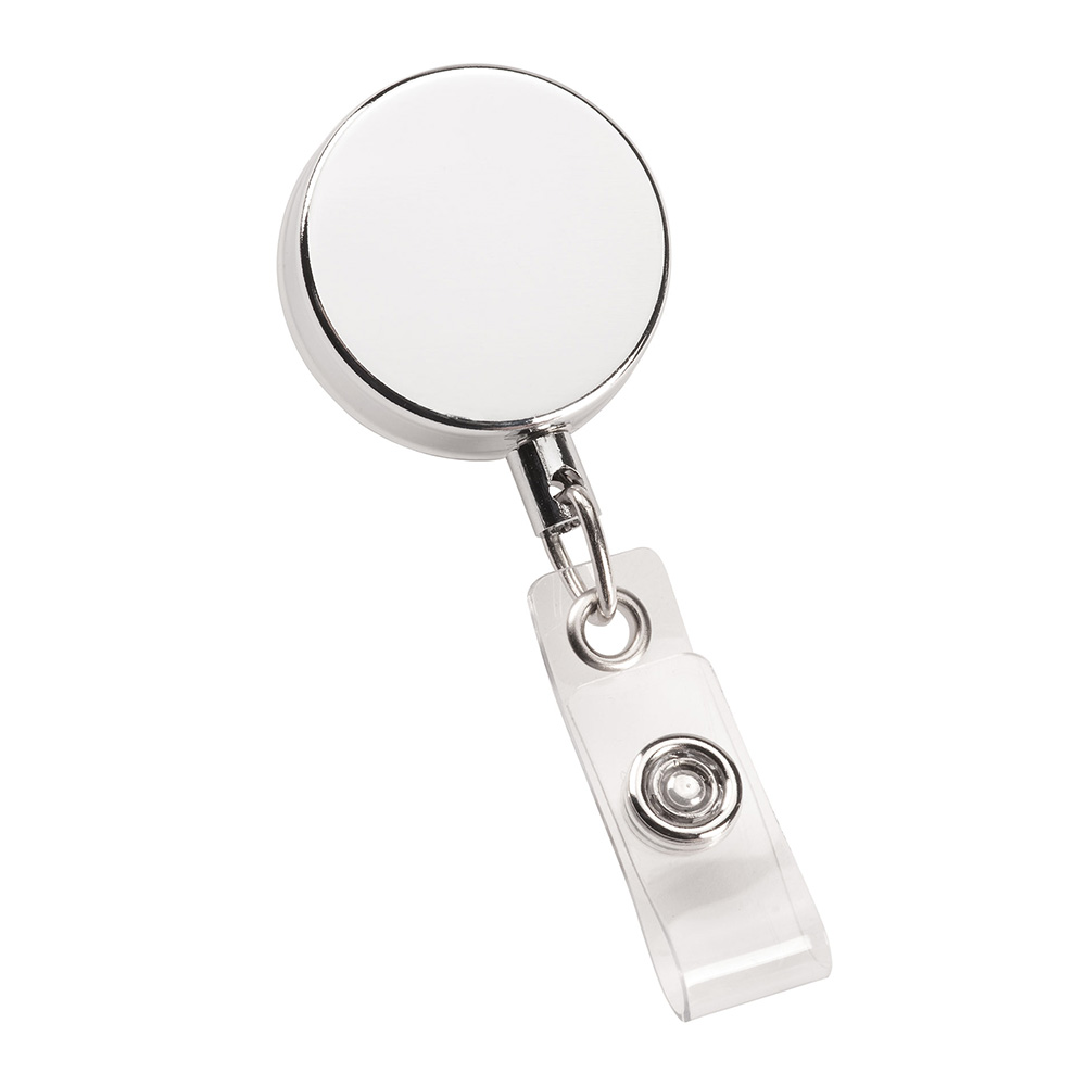 Metal Zip Pull Badge Holder – Badge Holders – The Range – available in Silver – thumbnail 4 of 4