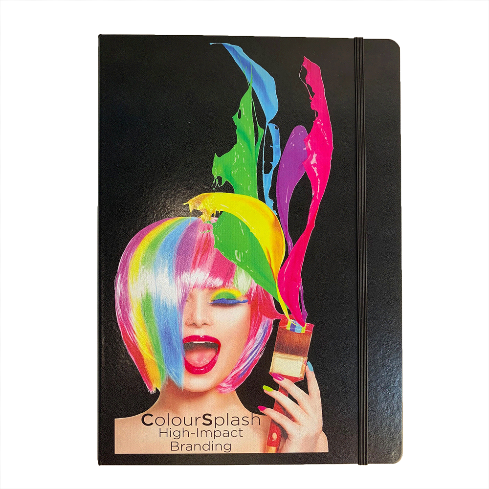 Ambassador Large Bound JournalBook – Diaries – The Range – available in Black – thumbnail 4 of 4