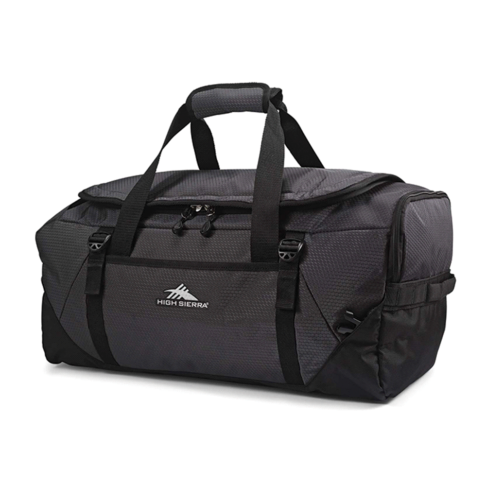 High Sierra Fairlead 64L Duffel Backpack – Duffle/Sports Bags – The Range – available in Black/Mercury – thumbnail 2 of 12
