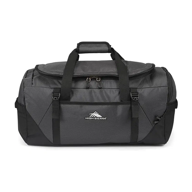 High Sierra Fairlead 64L Duffel Backpack – Duffle/Sports Bags – available in black colour