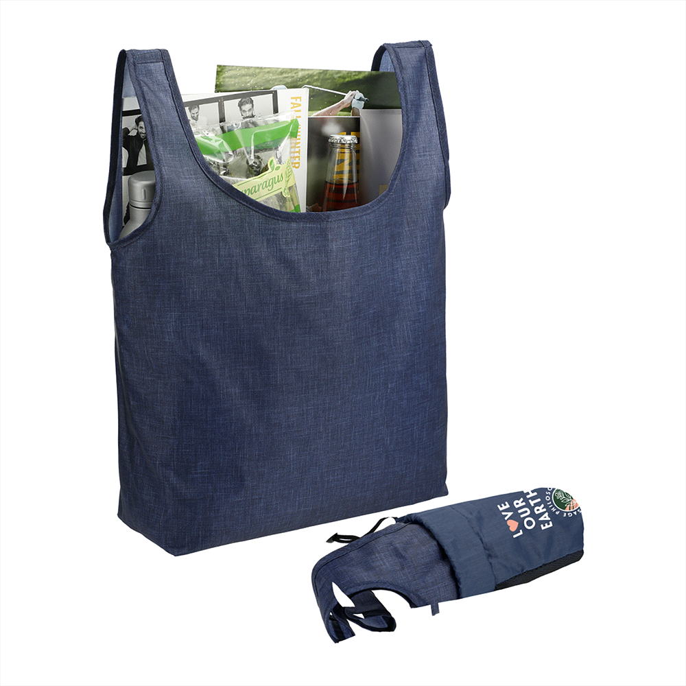 Ash Recycled 3-Pack Shopper Totes – Shoppers – Global Stock – available in Blue, Grey – thumbnail 11 of 14