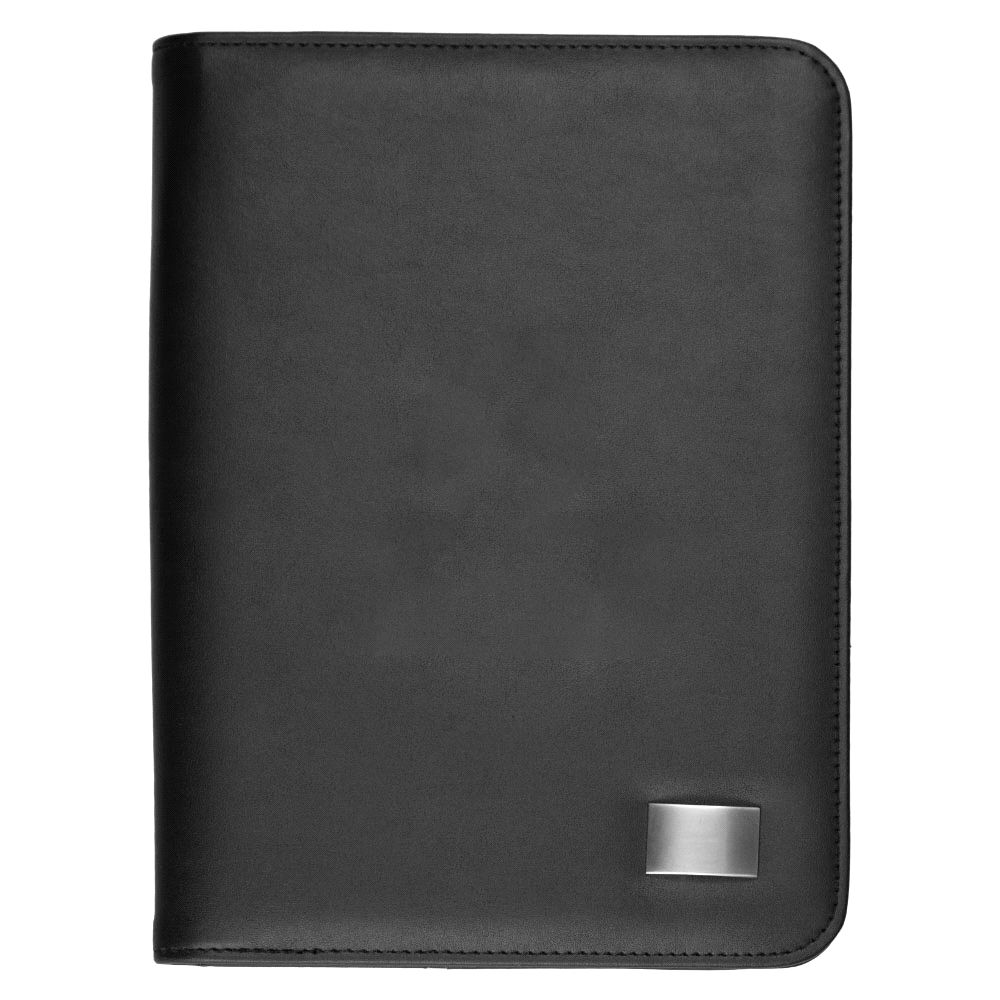 A5 Zippered Compendium – Compendiums – The Range – available in Black – thumbnail 1 of 4