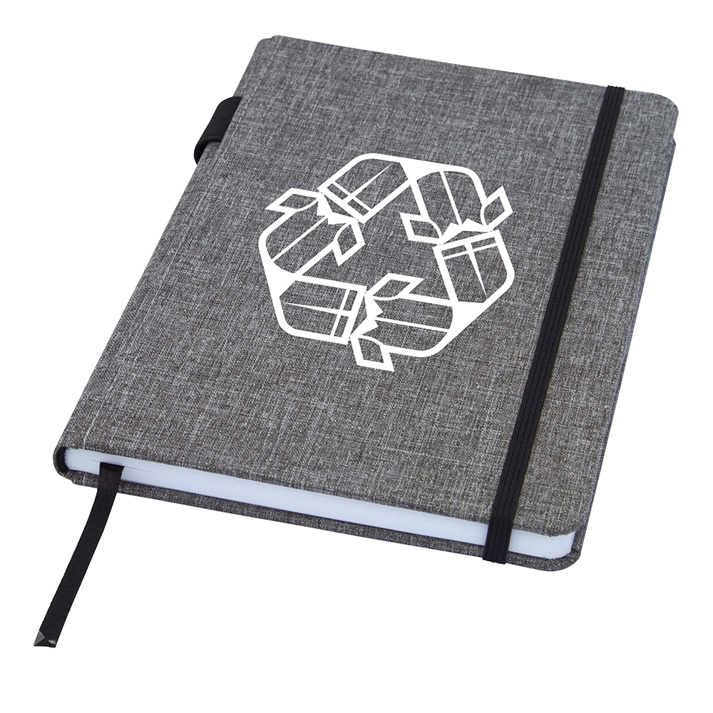 Orin A5 RPET Notebook – Desk Accessories – The Range – available in Grey – thumbnail 6 of 9