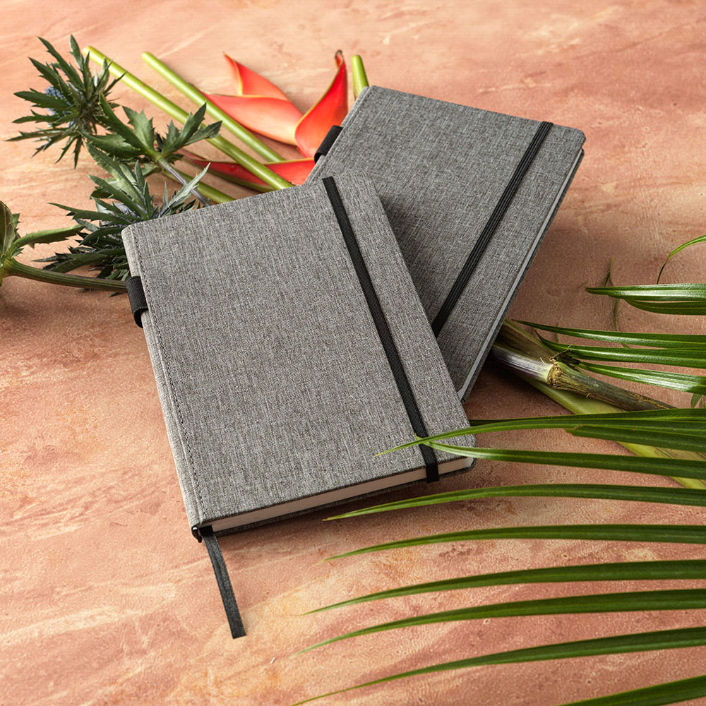 Orin A5 RPET Notebook – Desk Accessories – The Range – available in Grey – thumbnail 3 of 9