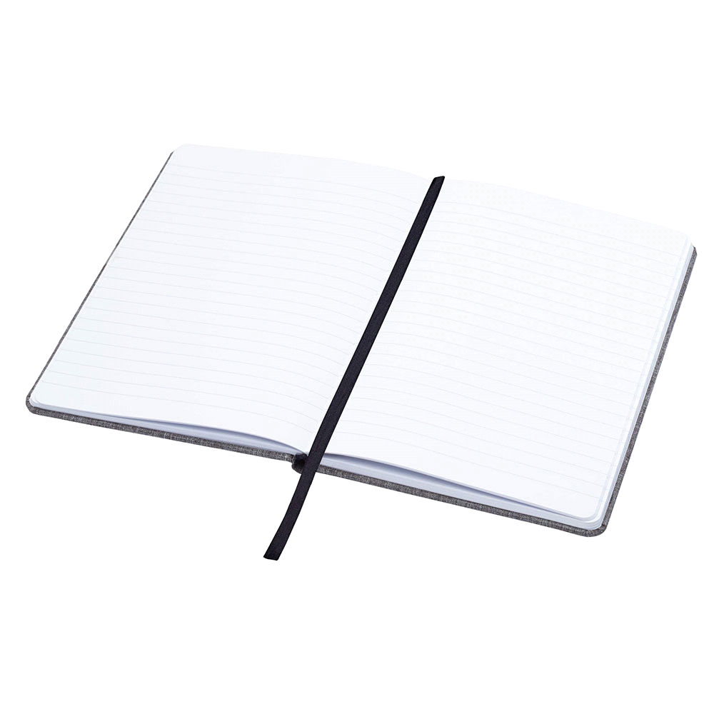 Orin A5 RPET Notebook – Desk Accessories – The Range – available in Grey – thumbnail 8 of 9