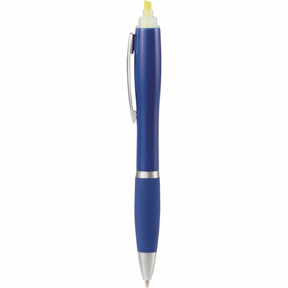 The Nash Pen-Highlighter – Highlighters – Global Stock – available in Blue – thumbnail 3 of 5