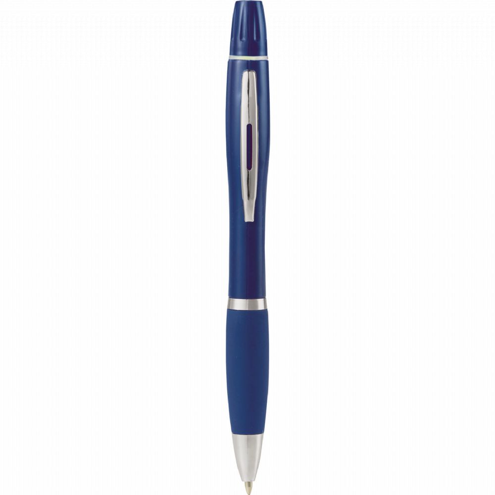 The Nash Pen-Highlighter – Highlighters – Global Stock – available in Blue – thumbnail 1 of 5